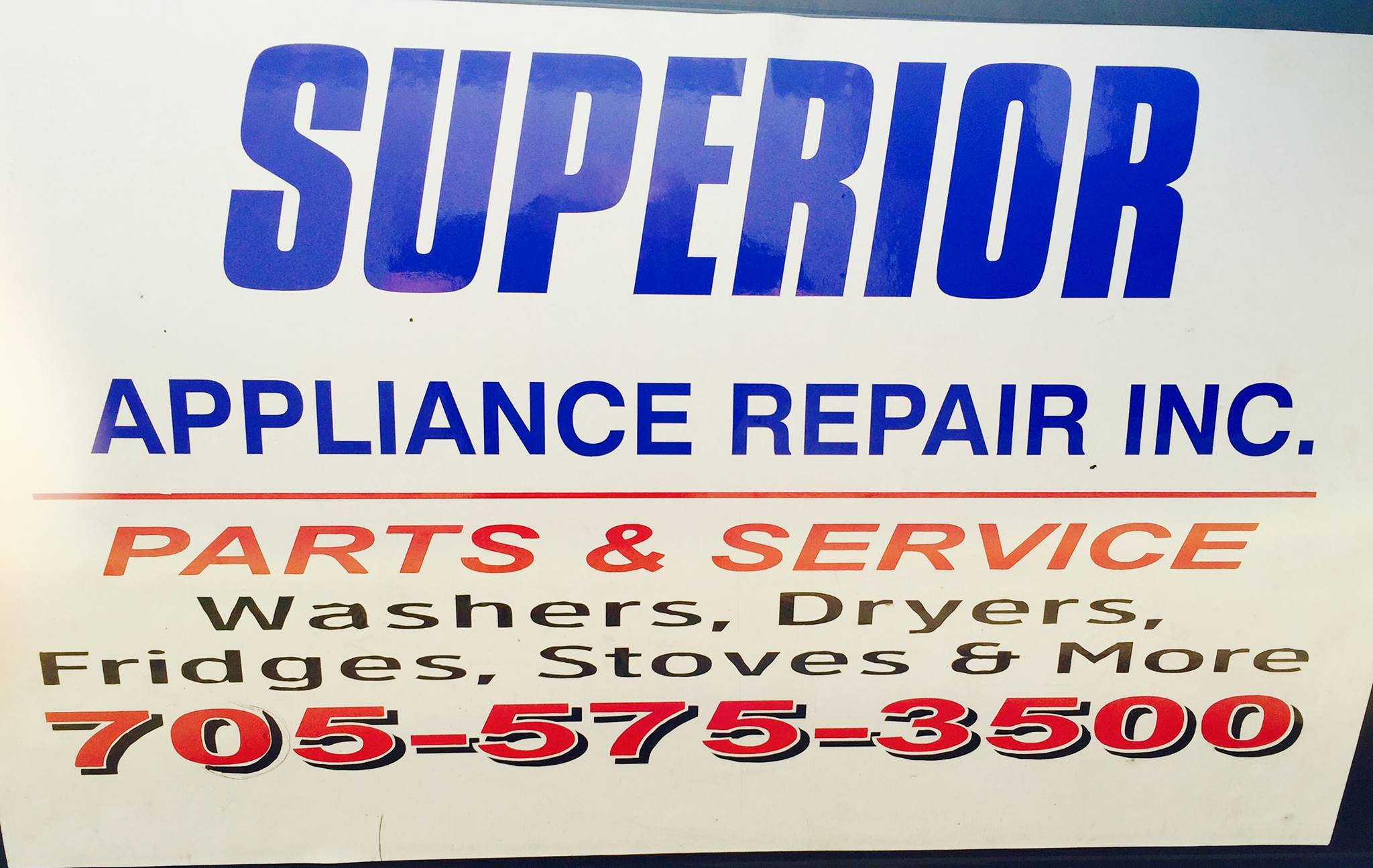 Superior Appliance Repair Inc Sault Ste Marie, ON Northern Ontario