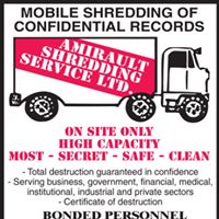 Amirault Shredding Service logo