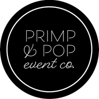Primp & Pop Event Co logo