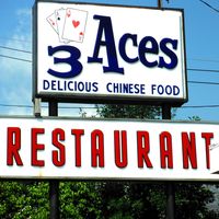 Three Aces Restaurant logo