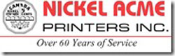 Nickel Acme Printers Inc logo