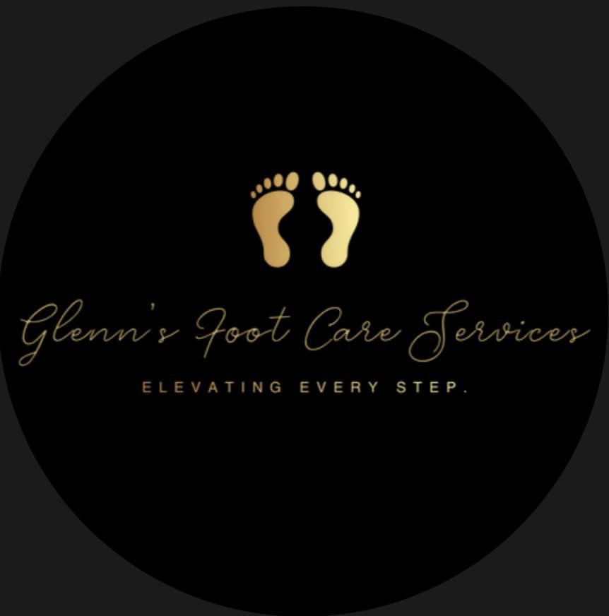 GLENN’S FOOT CARE SERVICES logo