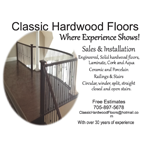 Classic Hardwood Floors logo