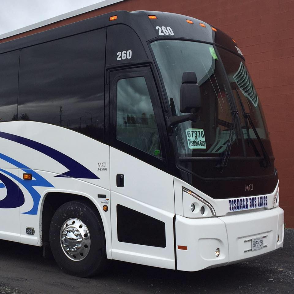 Tisdale Bus Lines Ltd North Bay, ON Northern Ontario Local