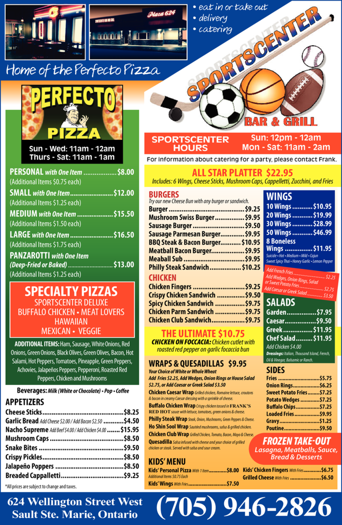 Sportscenter Bar & Grill Ltd Sault Ste Marie, ON Northern Ontario Local